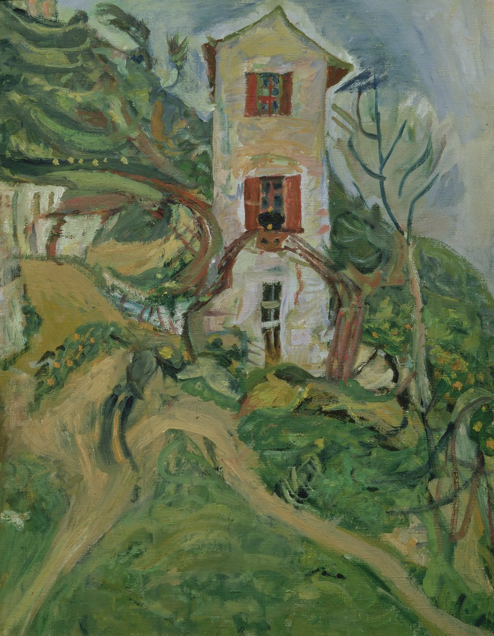 Vita huset, ca 1933 av Chaim Soutine