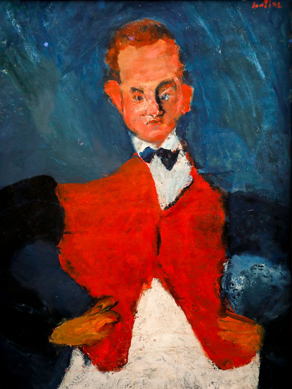 Room service servitören av Chaim Soutine