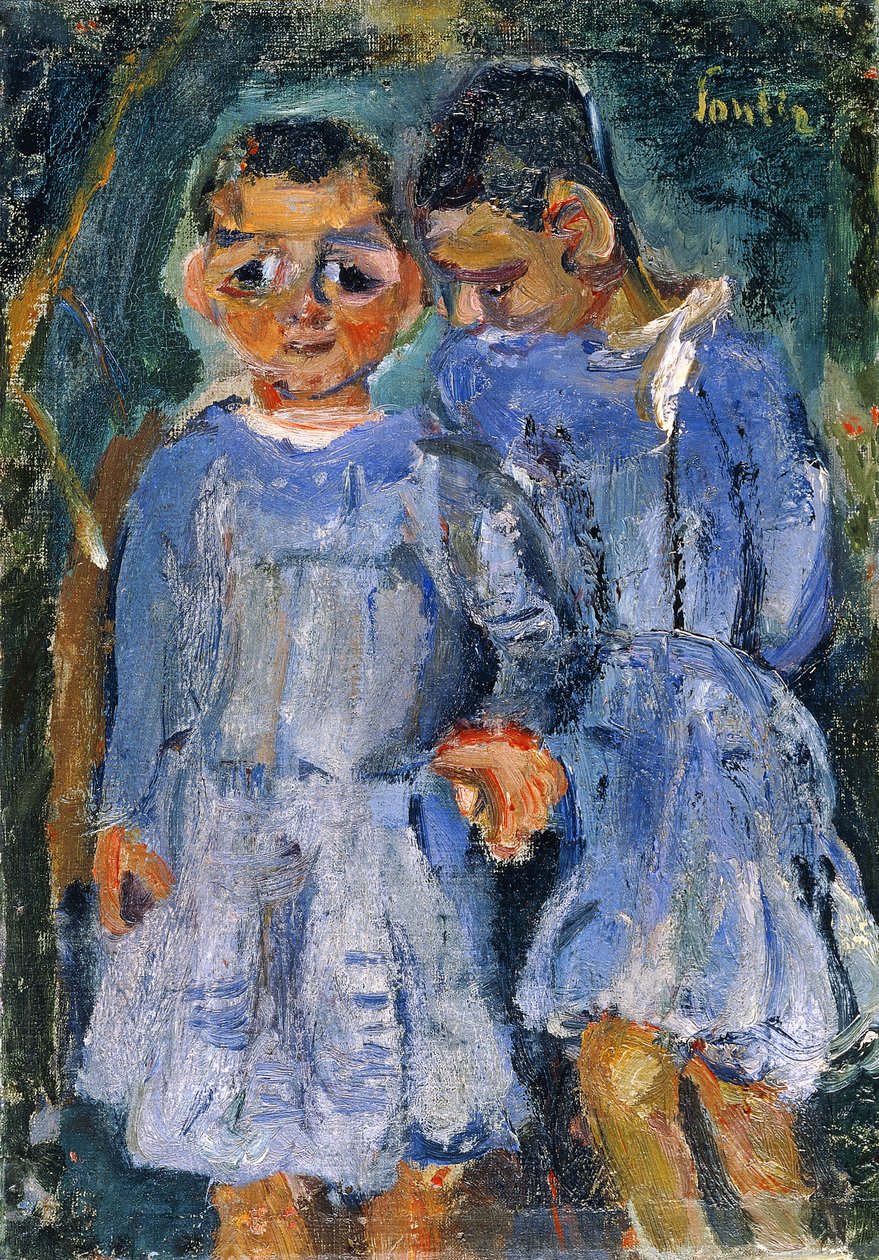 Två barn; två barn, av Chaim Soutine