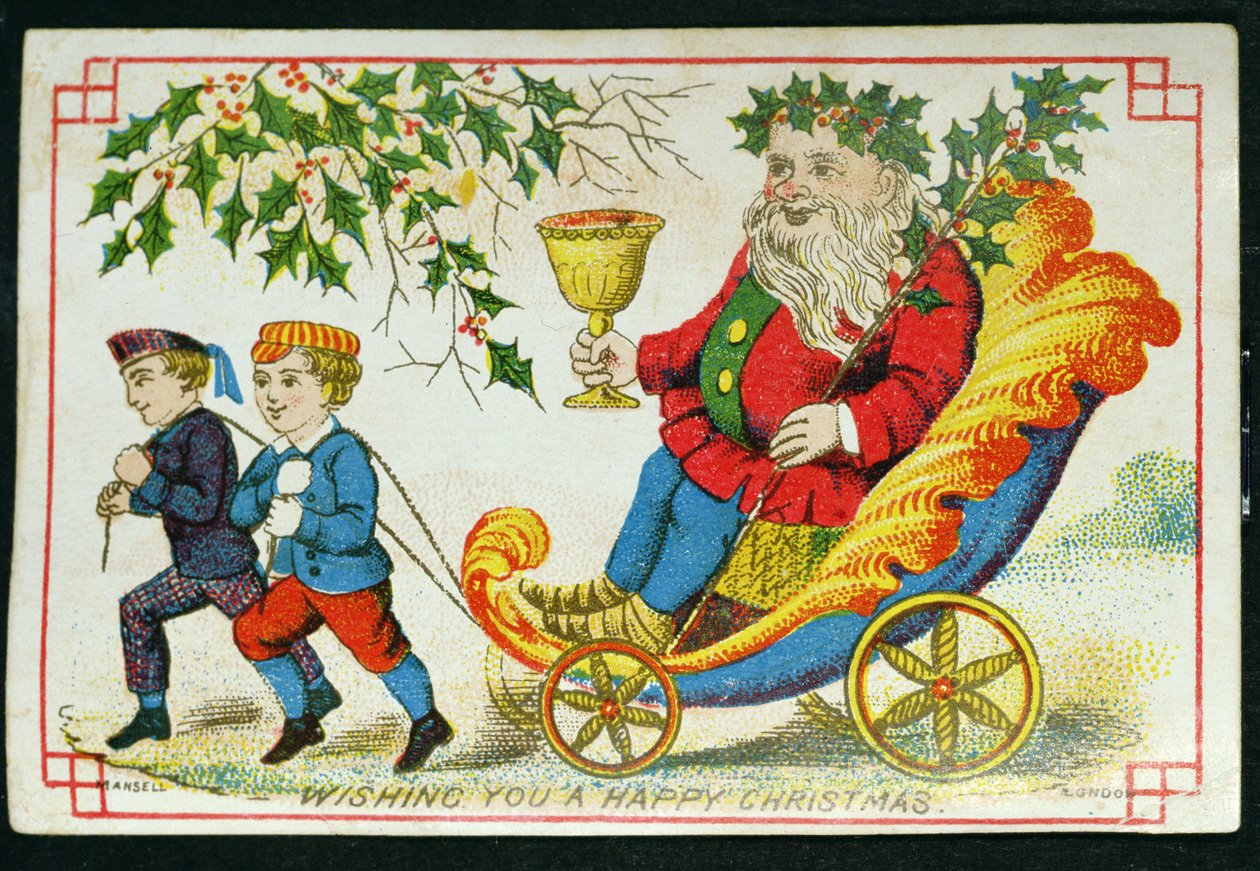 Gammal jul, 1860-talet av Charity Mansell