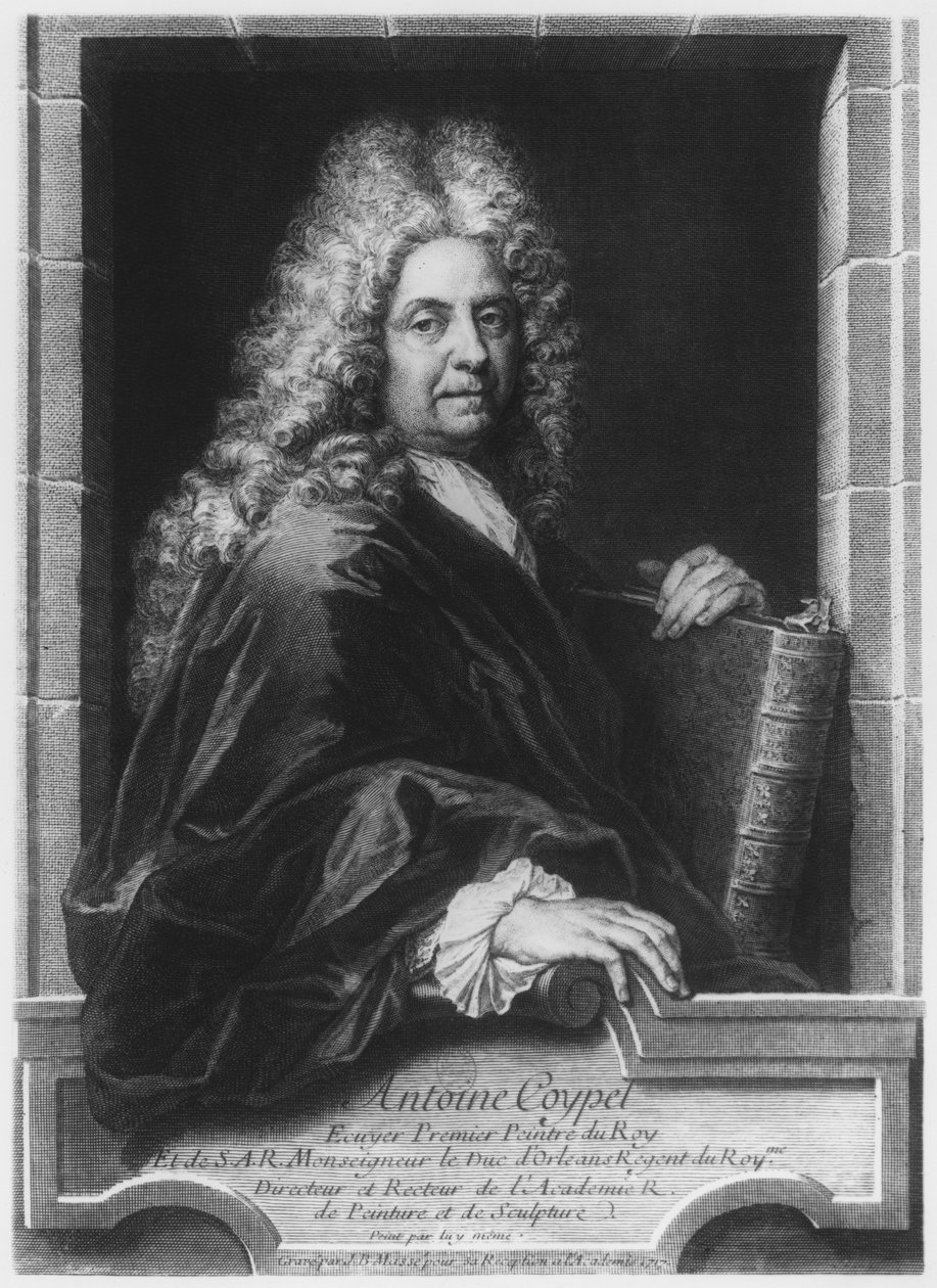 Antoine Coypel, ina ua uma se ata o ia lava, na vaneina e Jean Baptiste Masse (1687-1767) 1717 swed av Charles Antoine Coypel