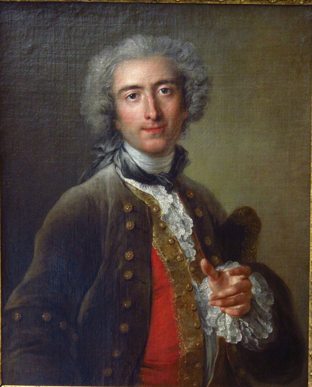 Portrait de Philippe Coypel av Charles Antoine Coypel