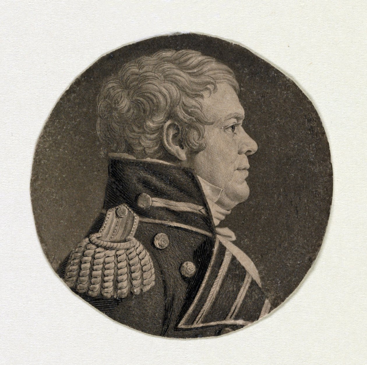 John Cassin, utgiven omkring 1825 av Charles Balthazar Julien Févret de Saint Mémin
