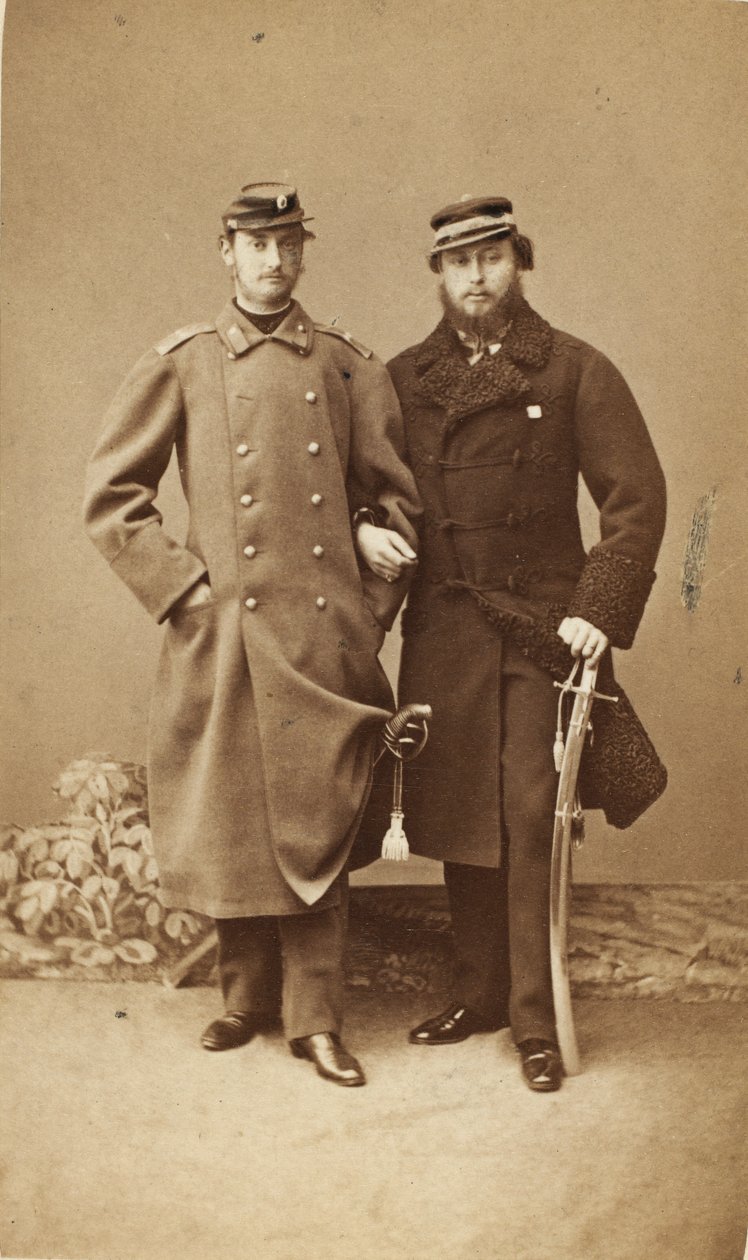 Prinsen av Wales och kronprins Frederik av Danmark av Charles Bergamasco