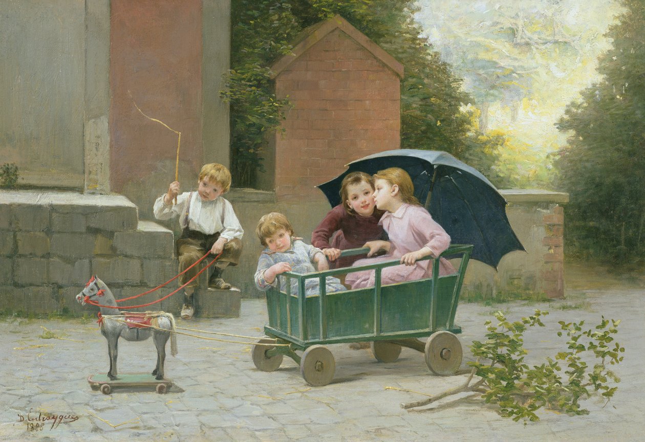 Bussfärden, 1888 av Charles Bertrand D