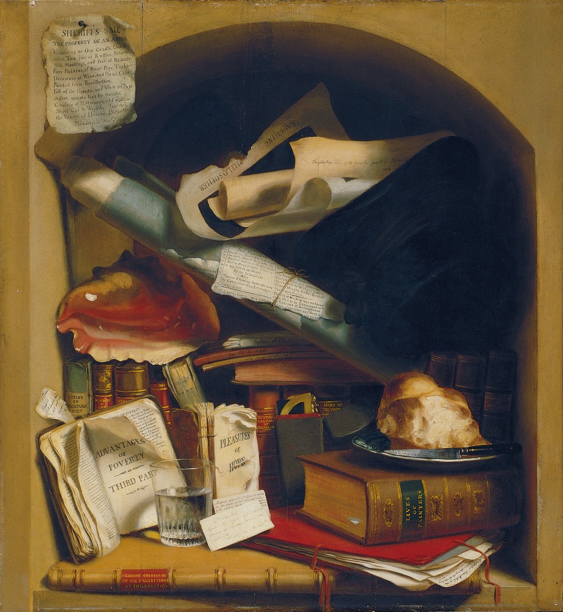 Fattig konstnärsskåp, c.1815 av Charles Bird King
