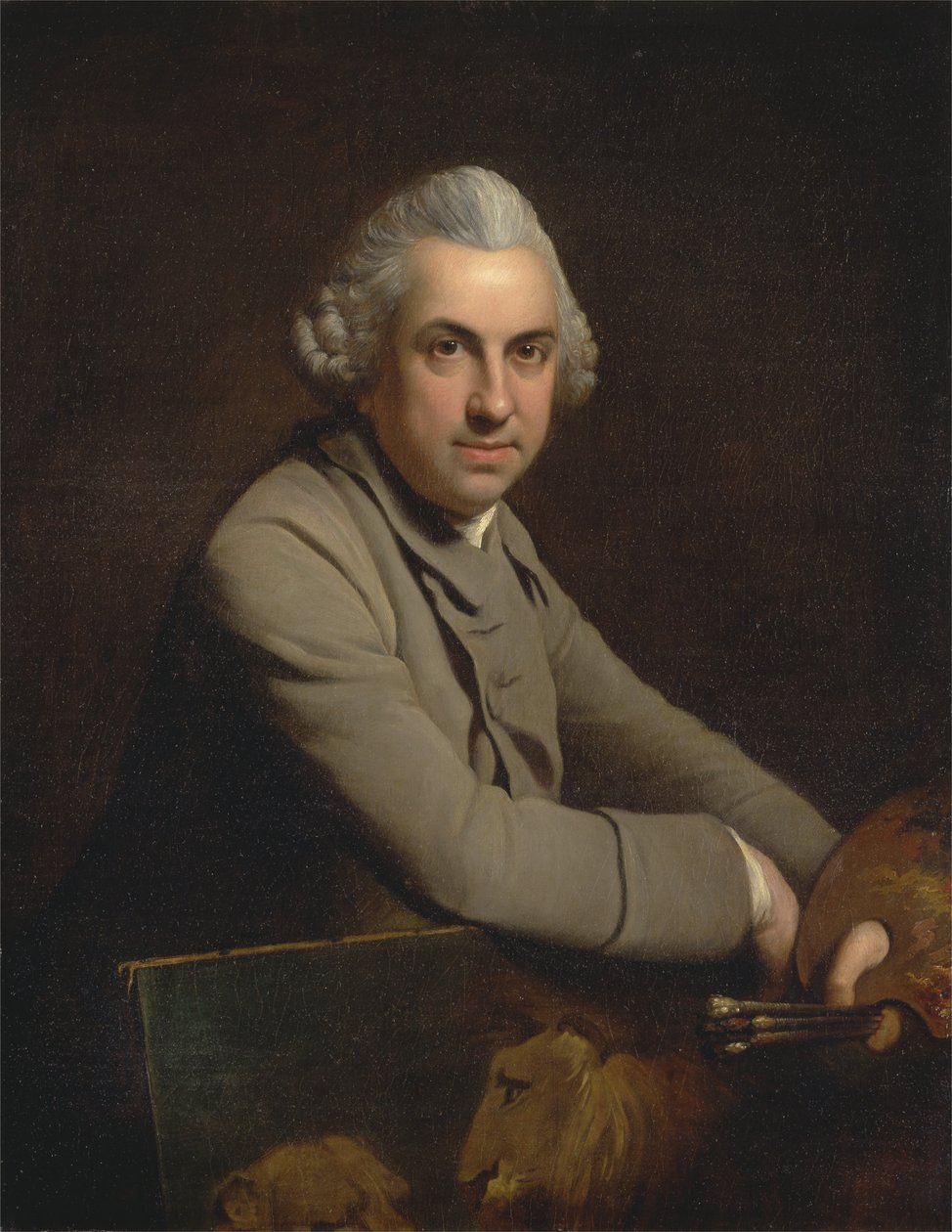 Självporträtt av Charles Catton
