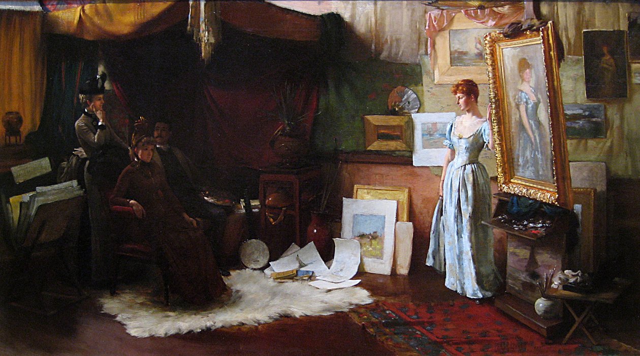 Unbekanntes Bild av Charles Courtney Curran