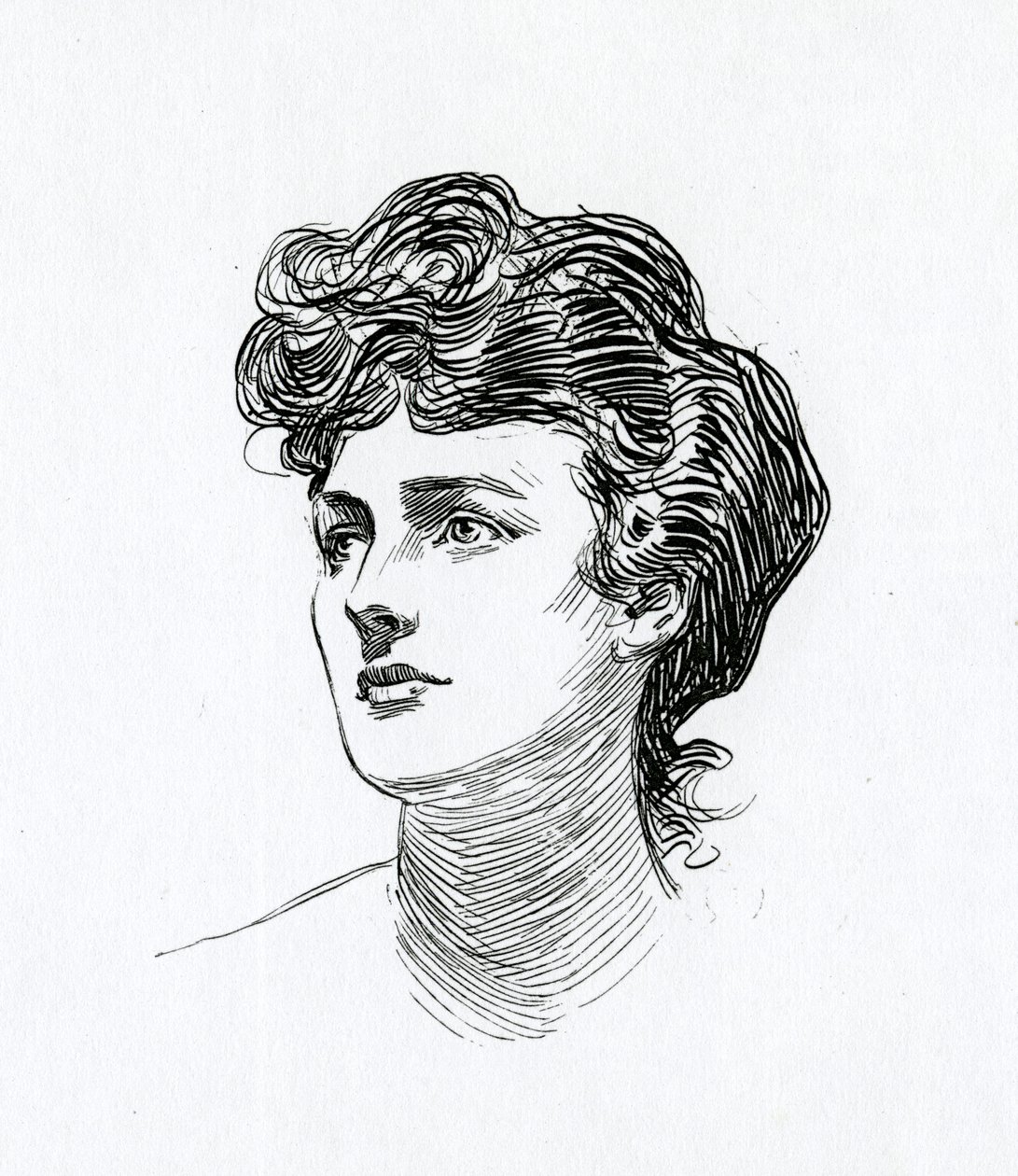 En Gibson-flicka, omkring 1902 av Charles Dana Gibson