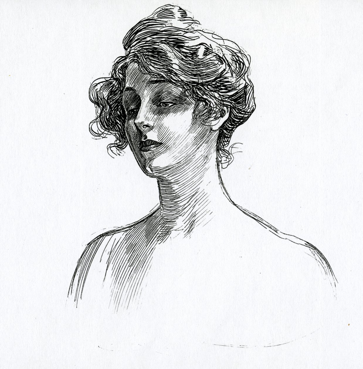 En Gibson-flicka, omkring 1902 av Charles Dana Gibson
