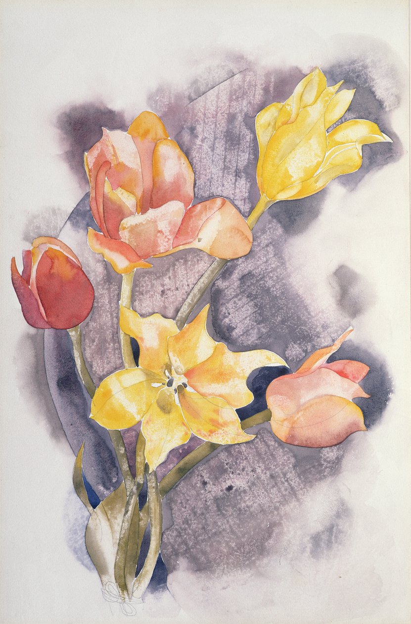 Bukett, ca 1923 av Charles Demuth
