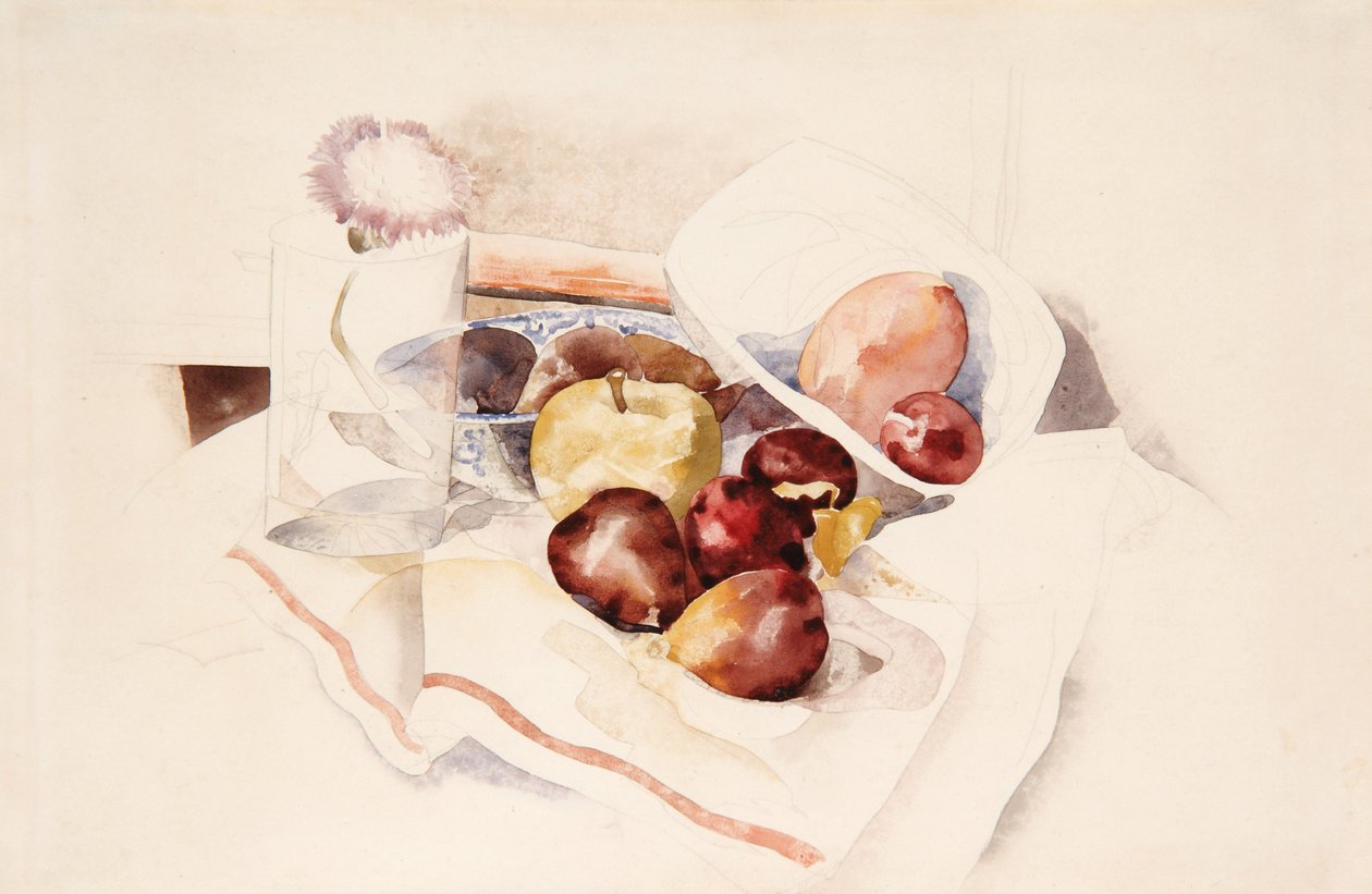 Frukt och tistel, 1925 av Charles Demuth