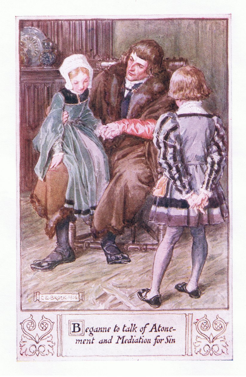 Började prata om försoning och meditation för synd av Charles Edmund Brock