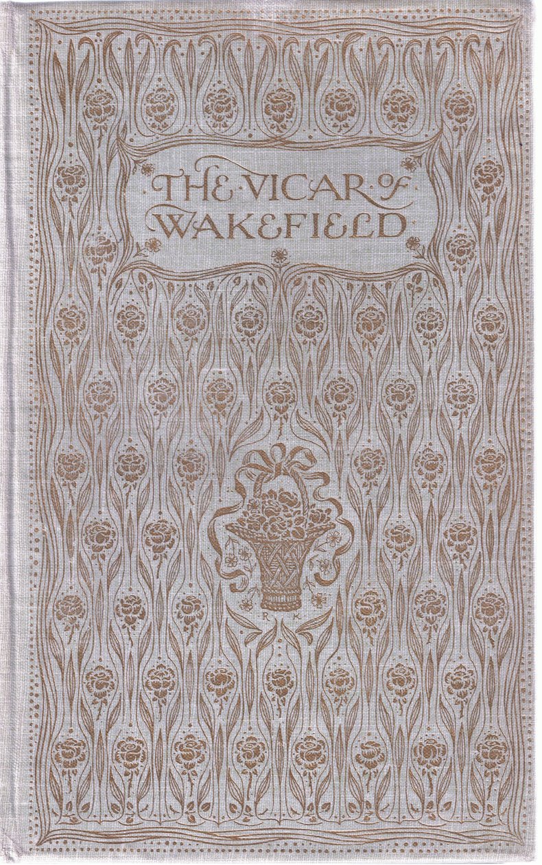 Framsida, från The Vicar of Wakefield utgiven av J M Dent & Son Ltd, 1920-talet. av Charles Edmund Brock