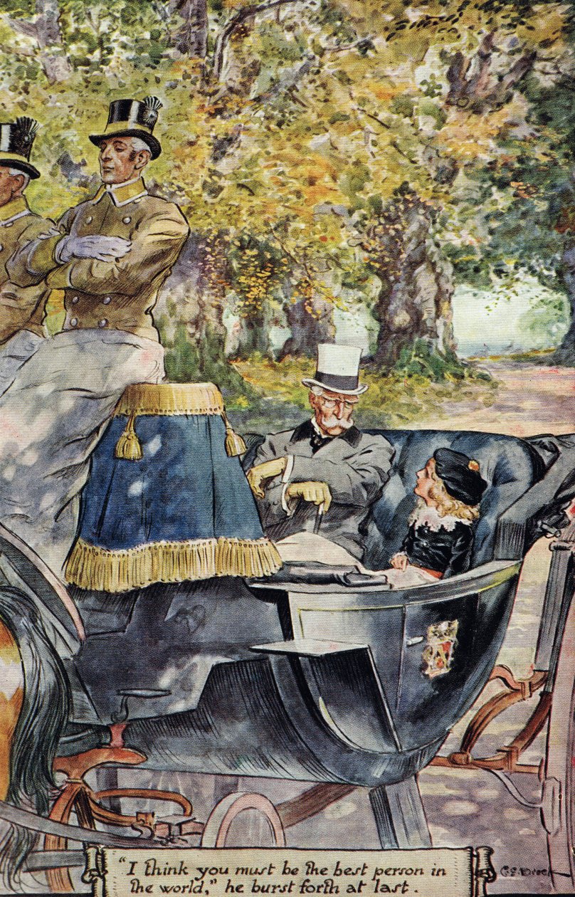 "Jag tror att du måste vara den bästa personen i världen", 1936 av Charles Edmund Brock