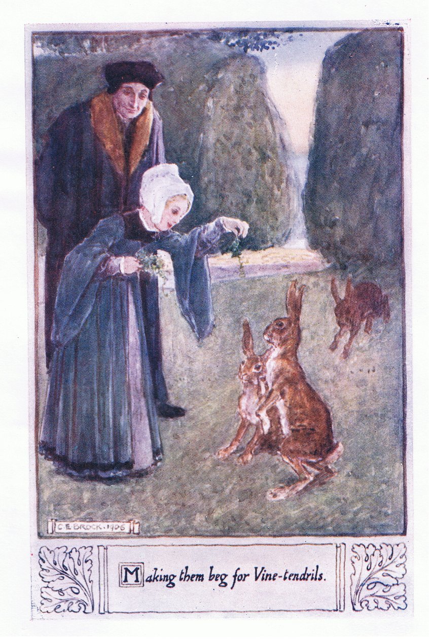 Att få dem att tigga om vinrankor av Charles Edmund Brock