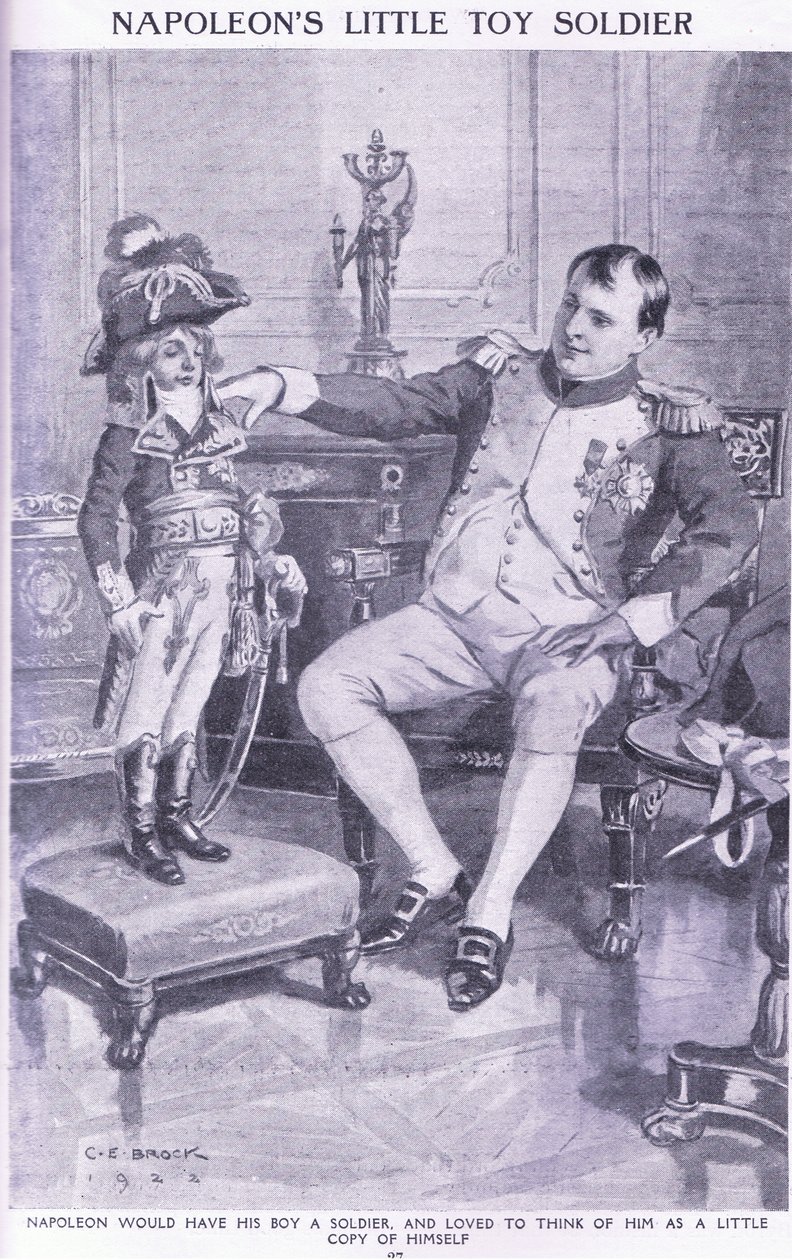 Napoleons lilla leksakssoldat av Charles Edmund Brock