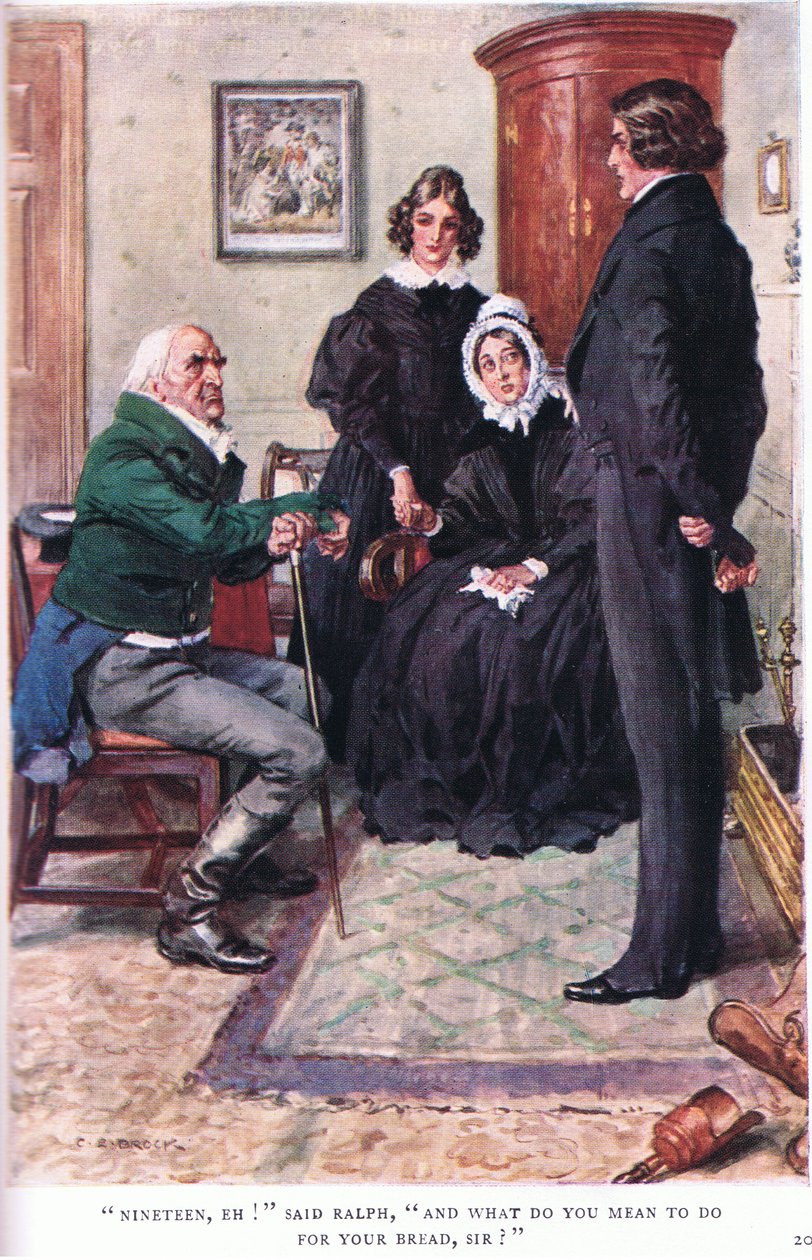 Nitton, va! sa Ralph, Och vad menar du att göra för ditt bröd sir! av Charles Edmund Brock