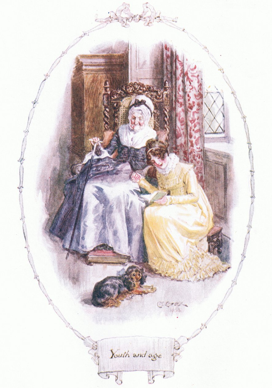 Ungdom och ålder av Charles Edmund Brock