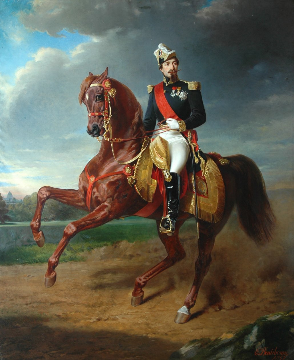 Charles Louis Napoleon Bonaparte, 1857 av Charles Edouard Boutibonne