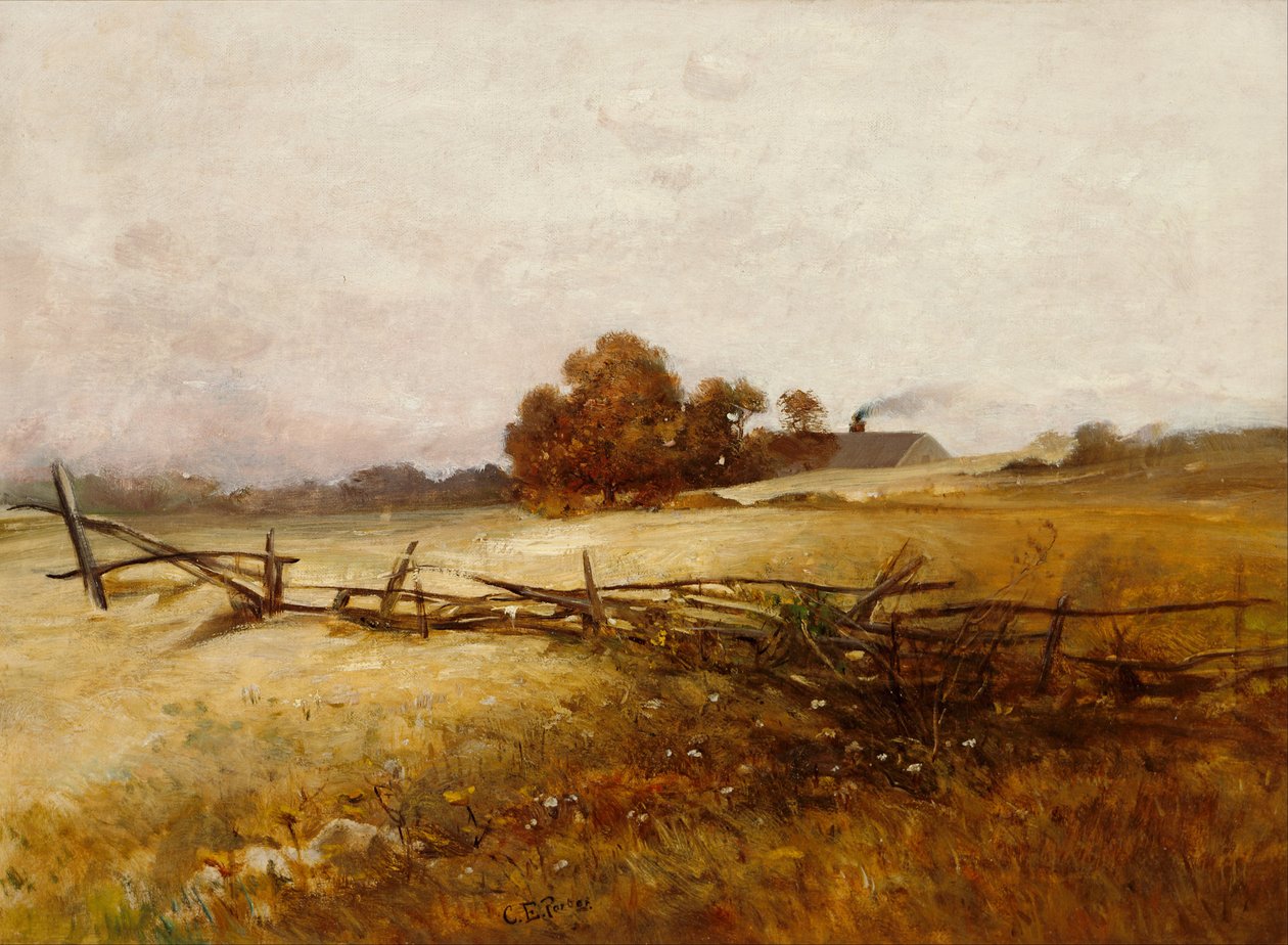 Höstlandskap av Charles Ethan Porter