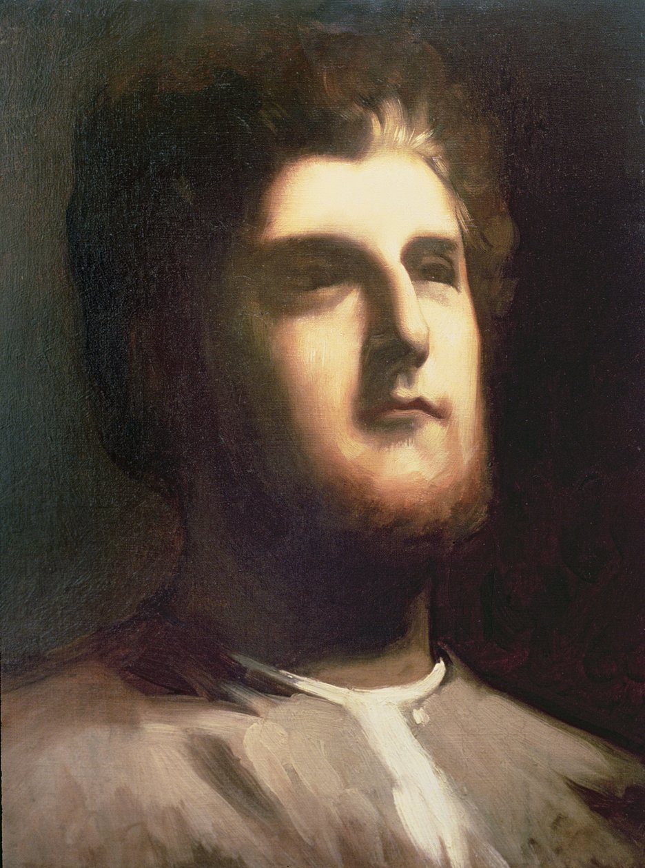 Porträtt av Georges Bizet (1838-75) av Charles Francois Sellier