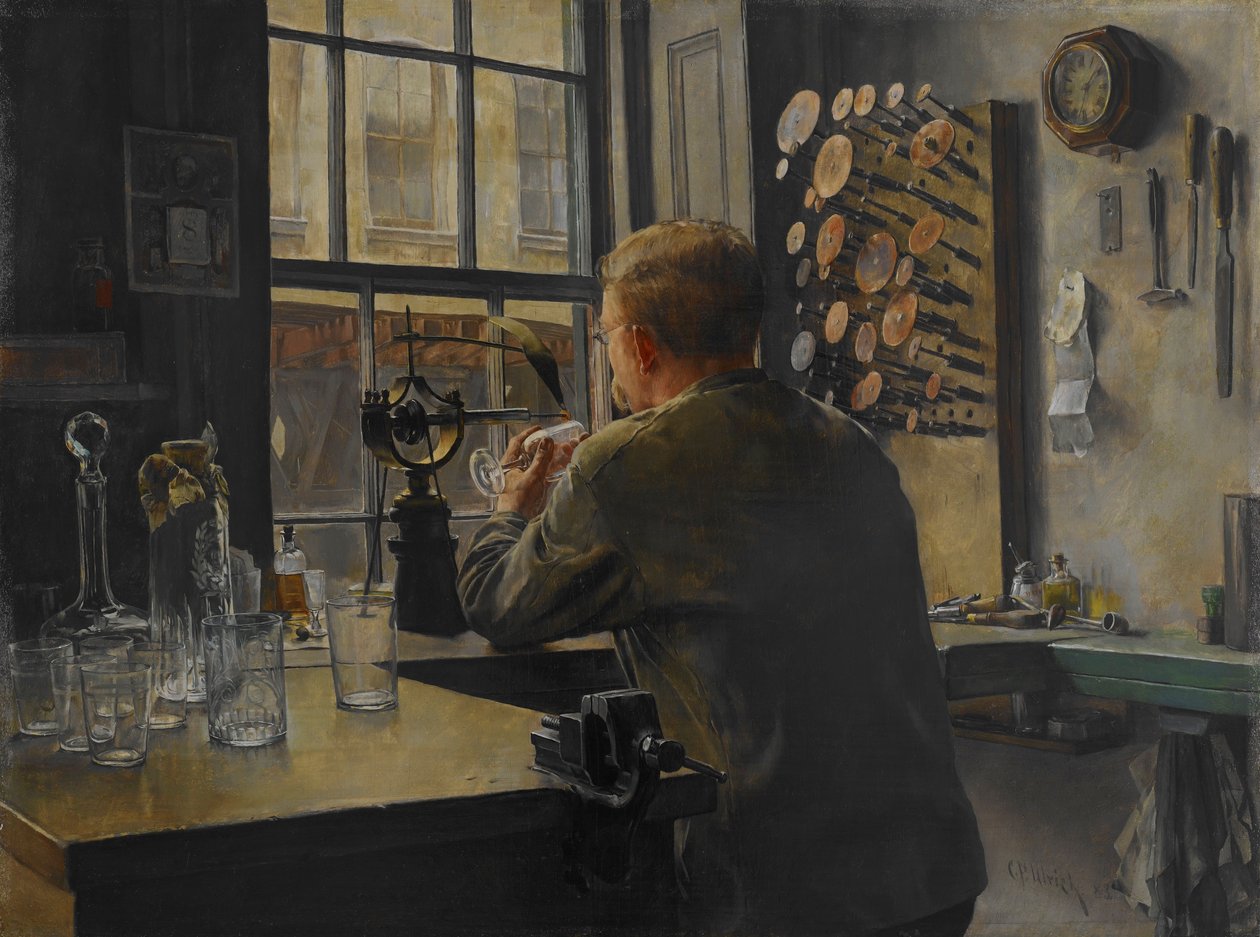 Glasgraveraren av Charles Frederic Ulrich