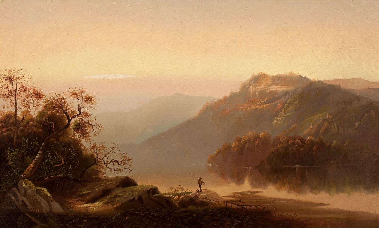 Sunset on the Hudson av Charles H. Chapin