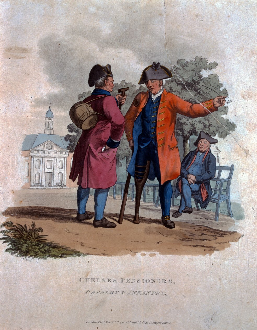 Chelsea Pensioners, Cavalry and Infantry, från 