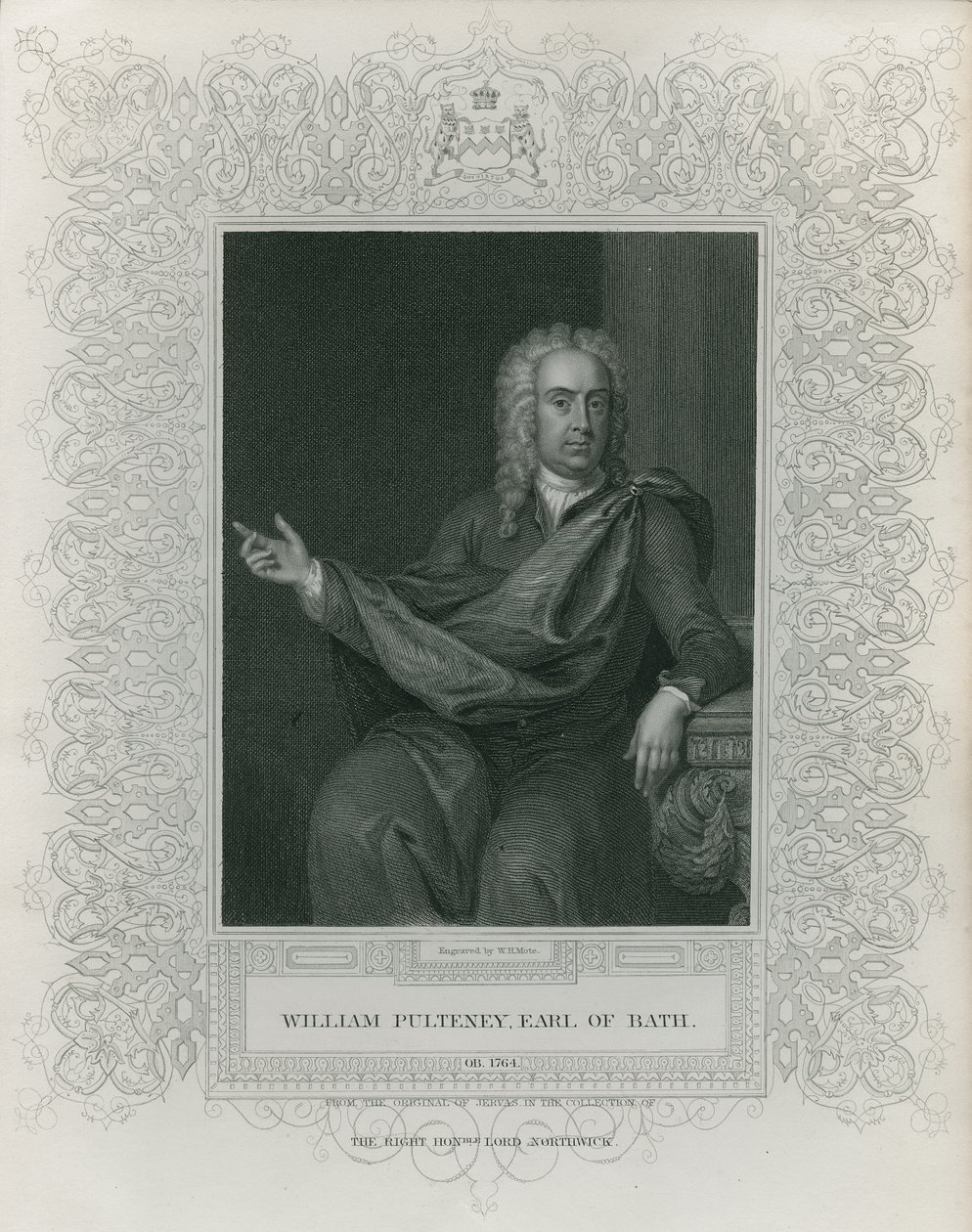 Sir William Pulteney, Earl of Bath av Charles Jervas
