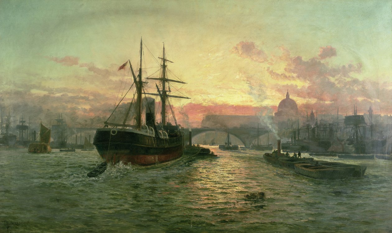 London Bridge av Charles John de Lacy