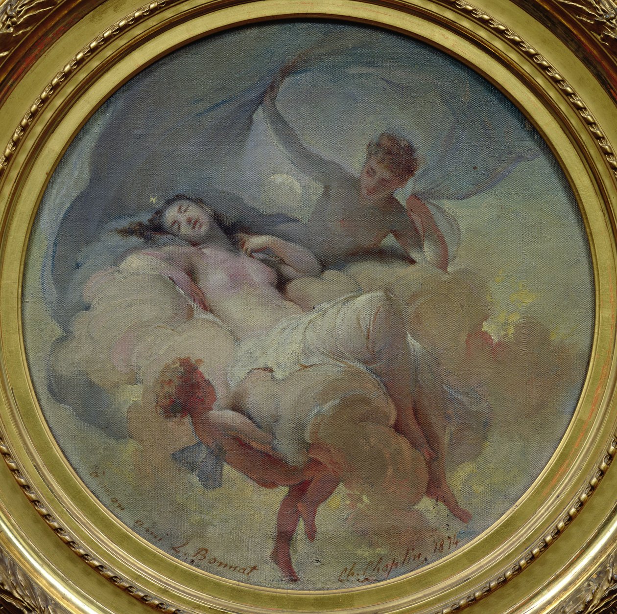 Nattens Allegori, 1874 av Charles Joshua Chaplin