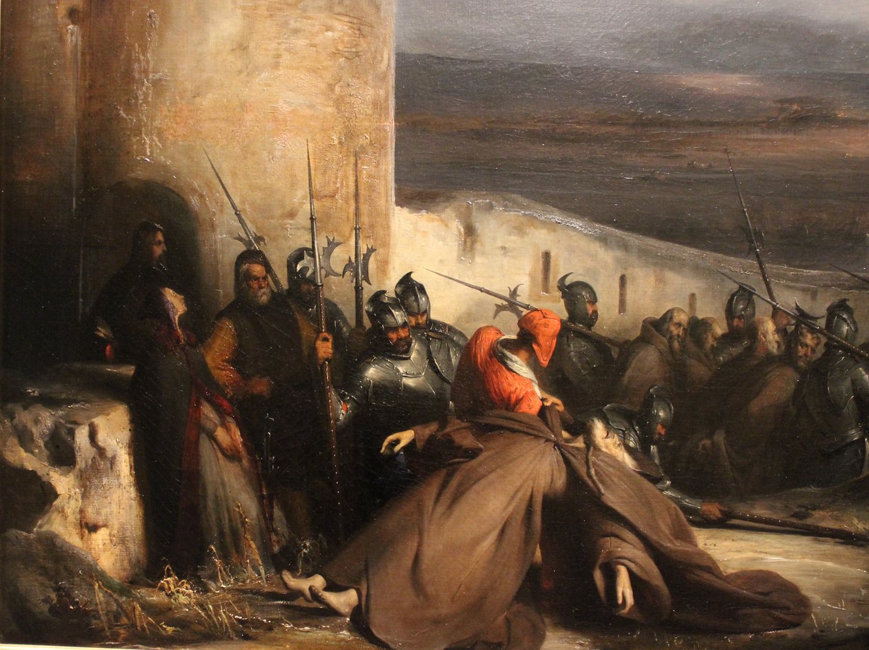 Cordeliers. Avsnitt av belägringen av Metz av Charles Laurent Maréchal