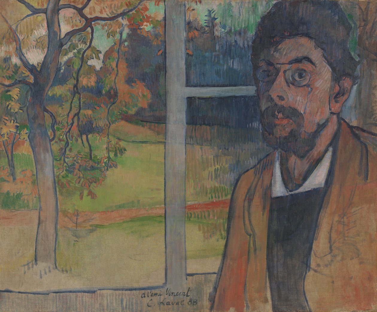Självporträtt av Charles Laval