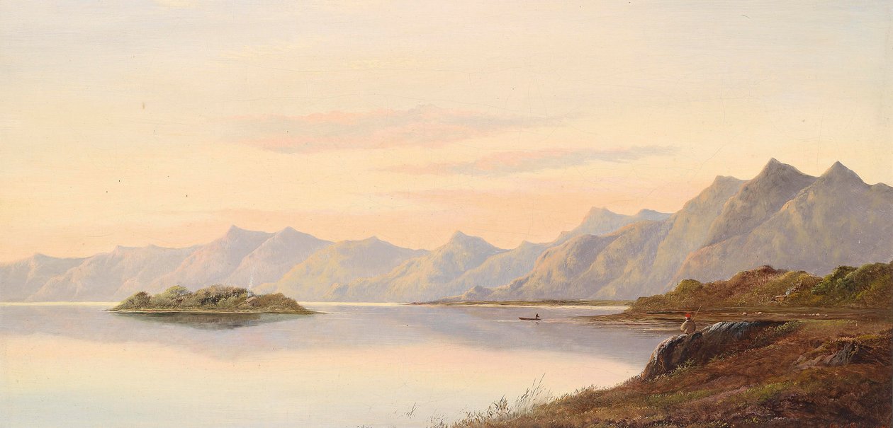 Skottskt landskap av Charles Robert Leslie