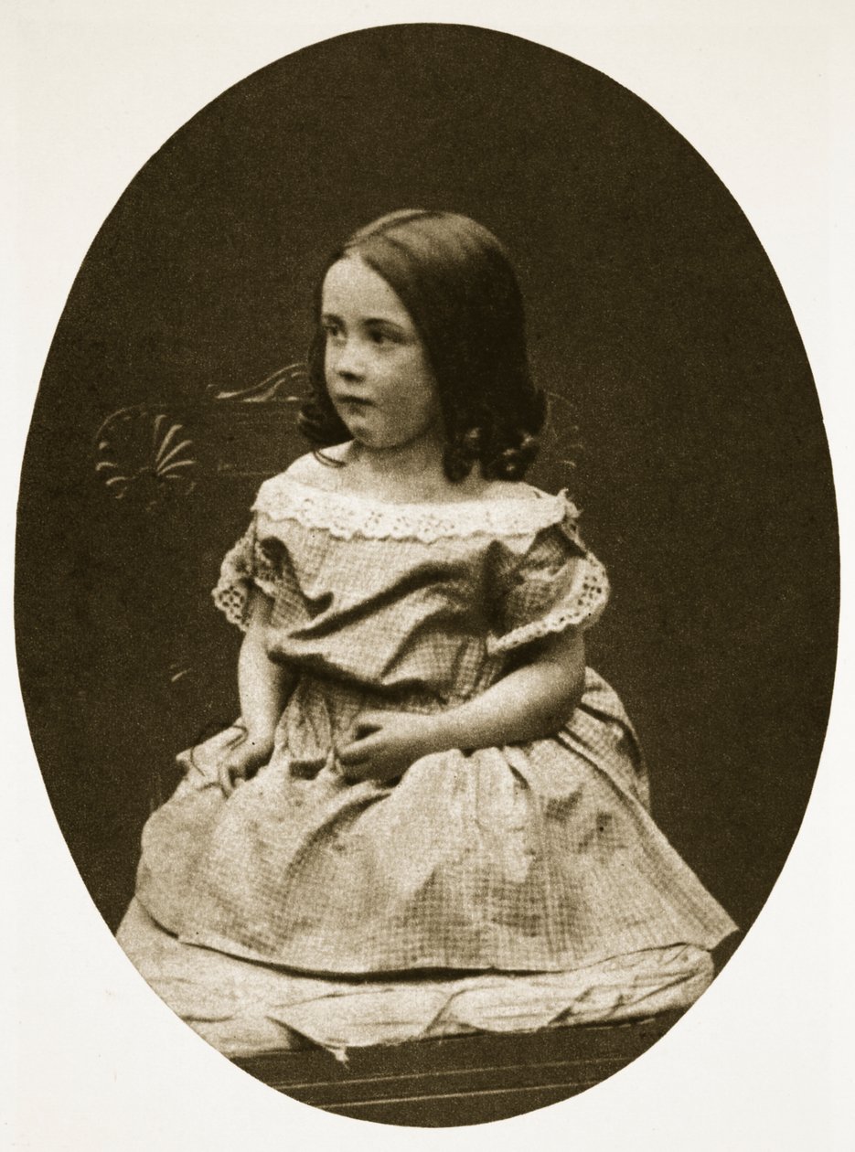 Alice Murdoch, 19 juli 1856 (sepiafoto) av Charles Lutwidge Dodgson
