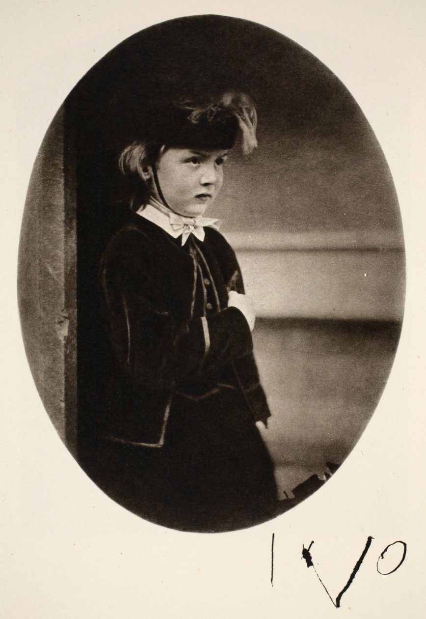 Ivo Bligh, 7 juli 1864 (sepiafoto) av Charles Lutwidge Dodgson