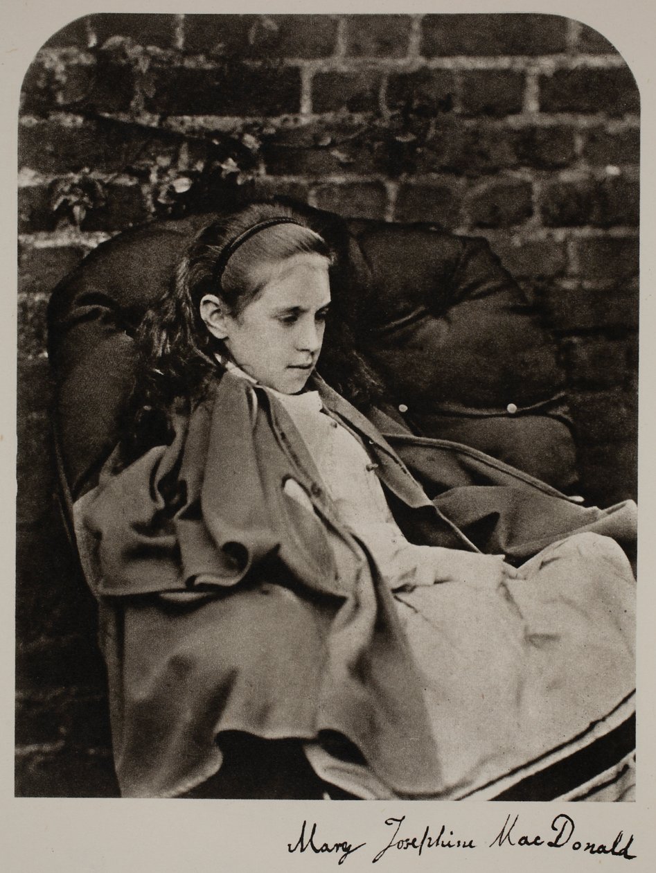 Mary MacDonald, 10 oktober 1863 (sepiafoto) av Charles Lutwidge Dodgson