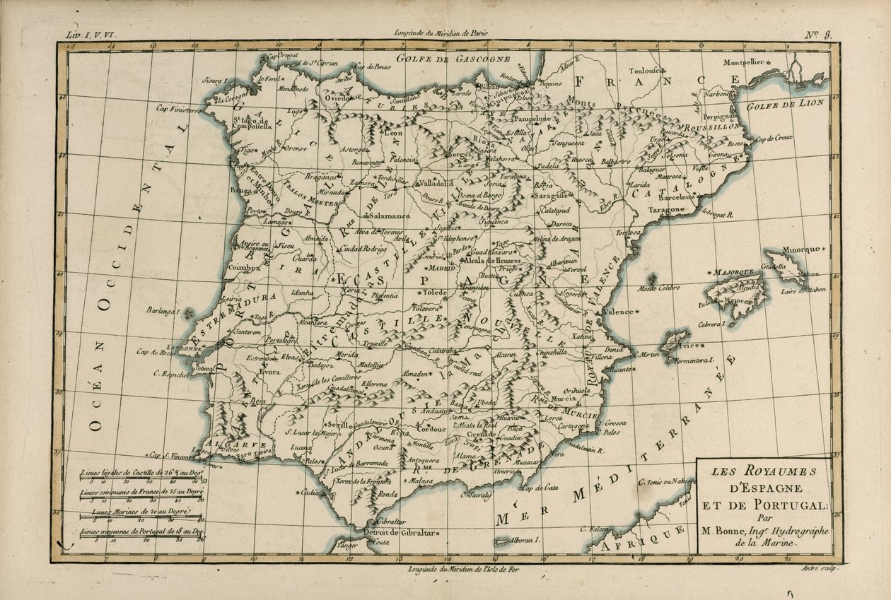Spanien och Portugal, från 