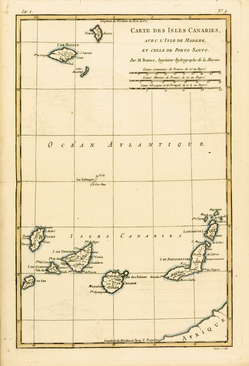 Kanarieöarna, med Madeira och Porto Santo, från 