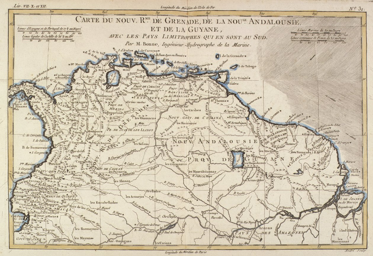The New Kingdoms of Grenada, New Andalucia and Guyana, från 