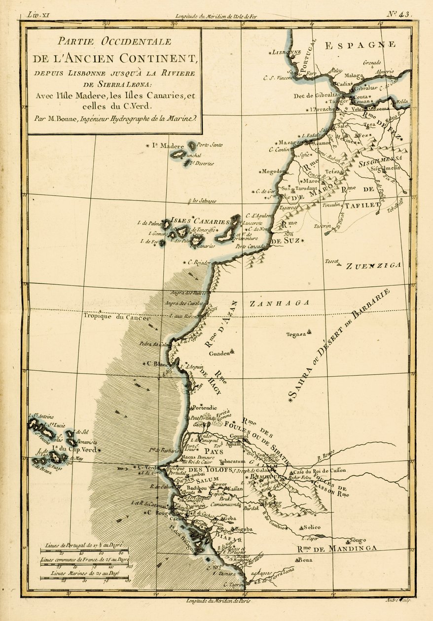 Afrikas västkust, från Lissabon till Sierra Leone, från 