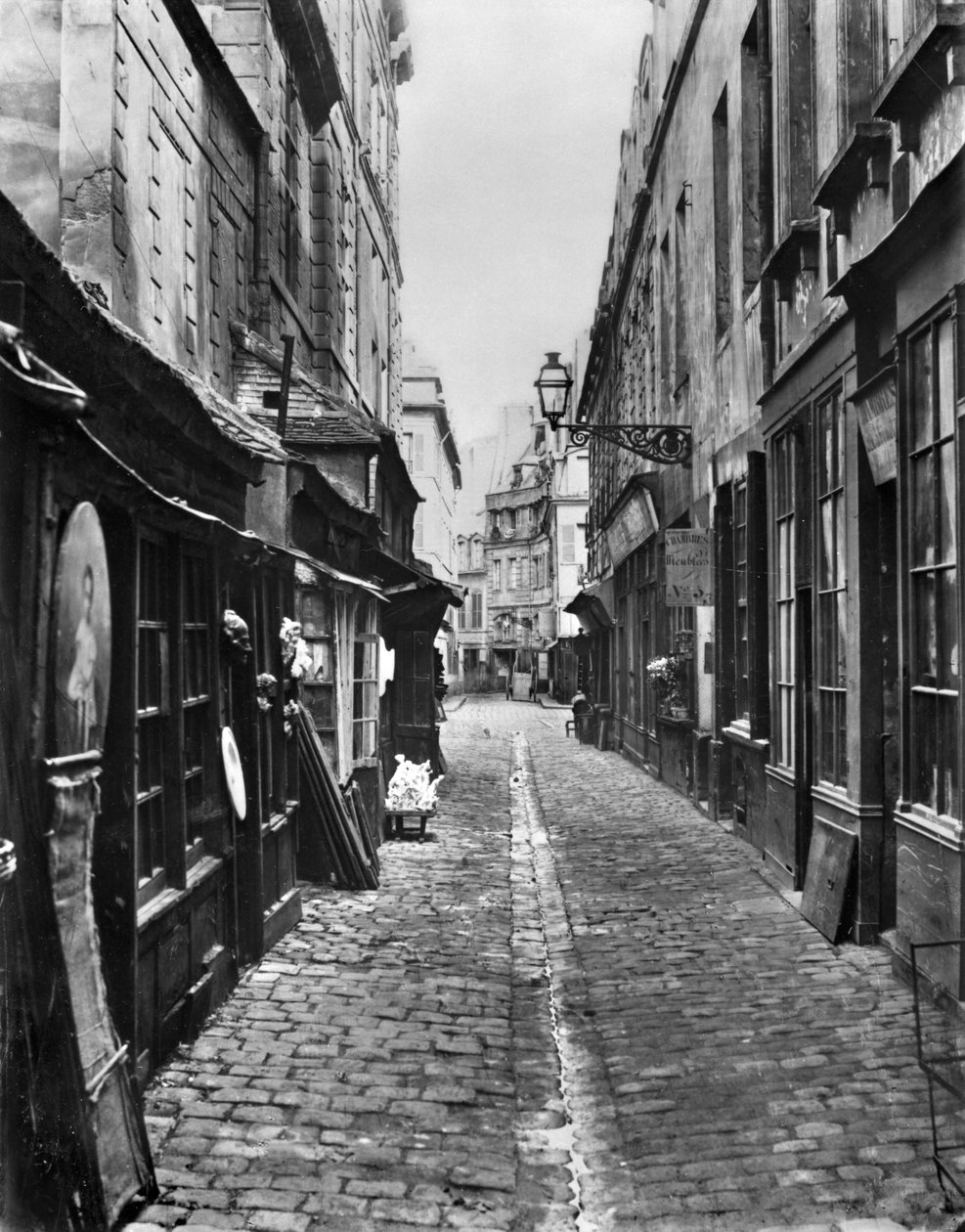 Passage de la Petite Boucherie (från rue Gozlin) av Charles Marville