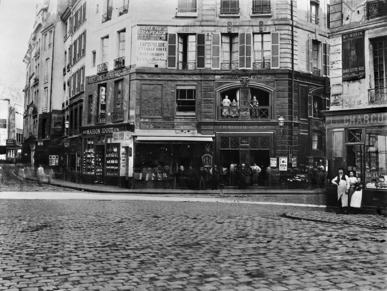 Place Gozlin, Paris c.1865 av Charles Marville