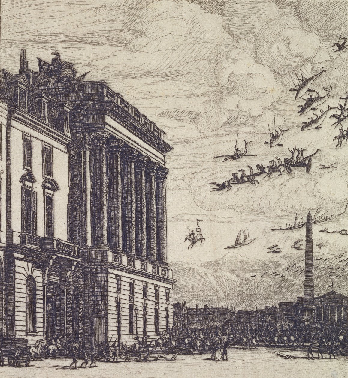 Marinedepartementet, 1865 av Charles Meryon