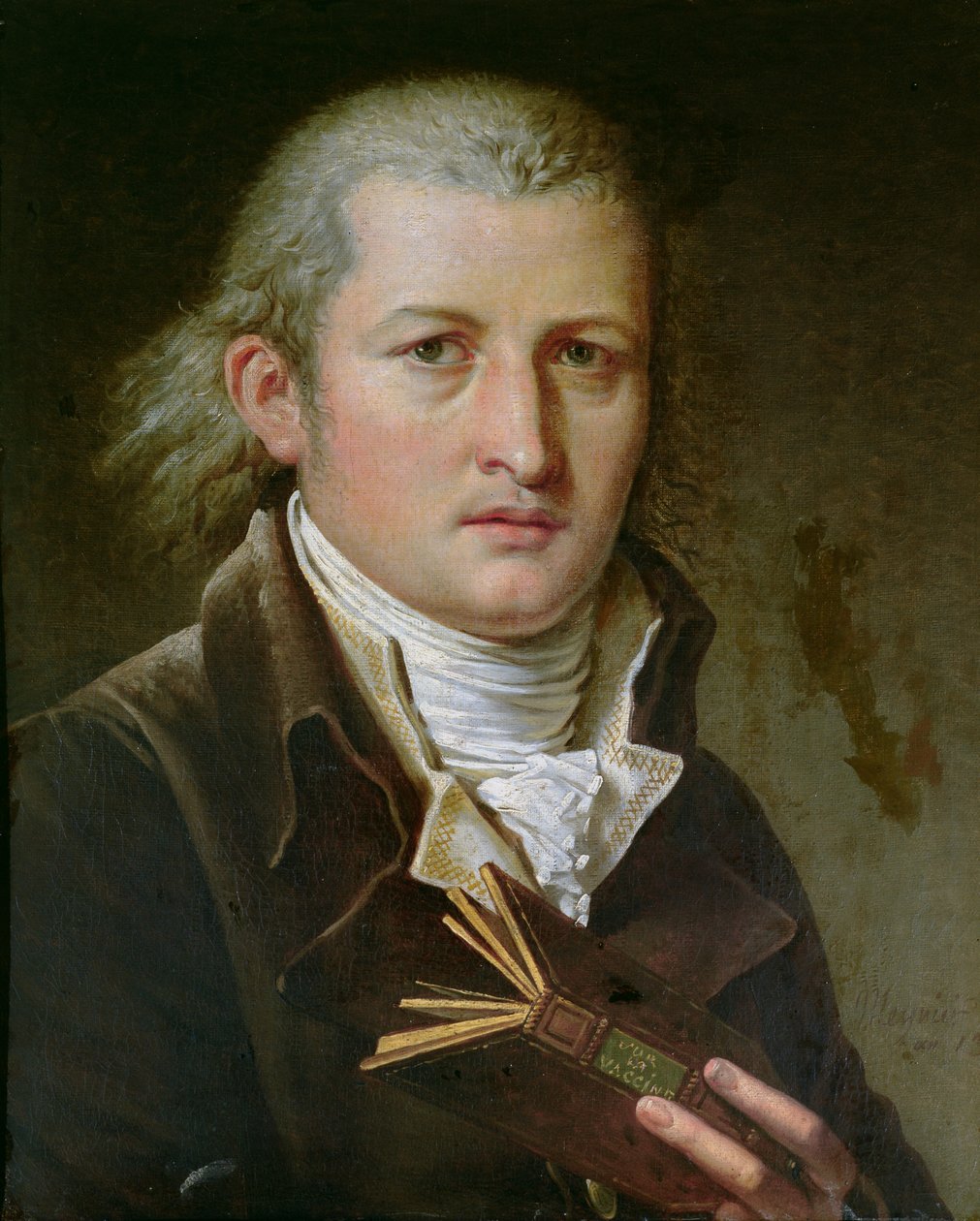 Porträtt av Edward Jenner (1749-1823) av Charles Meynier