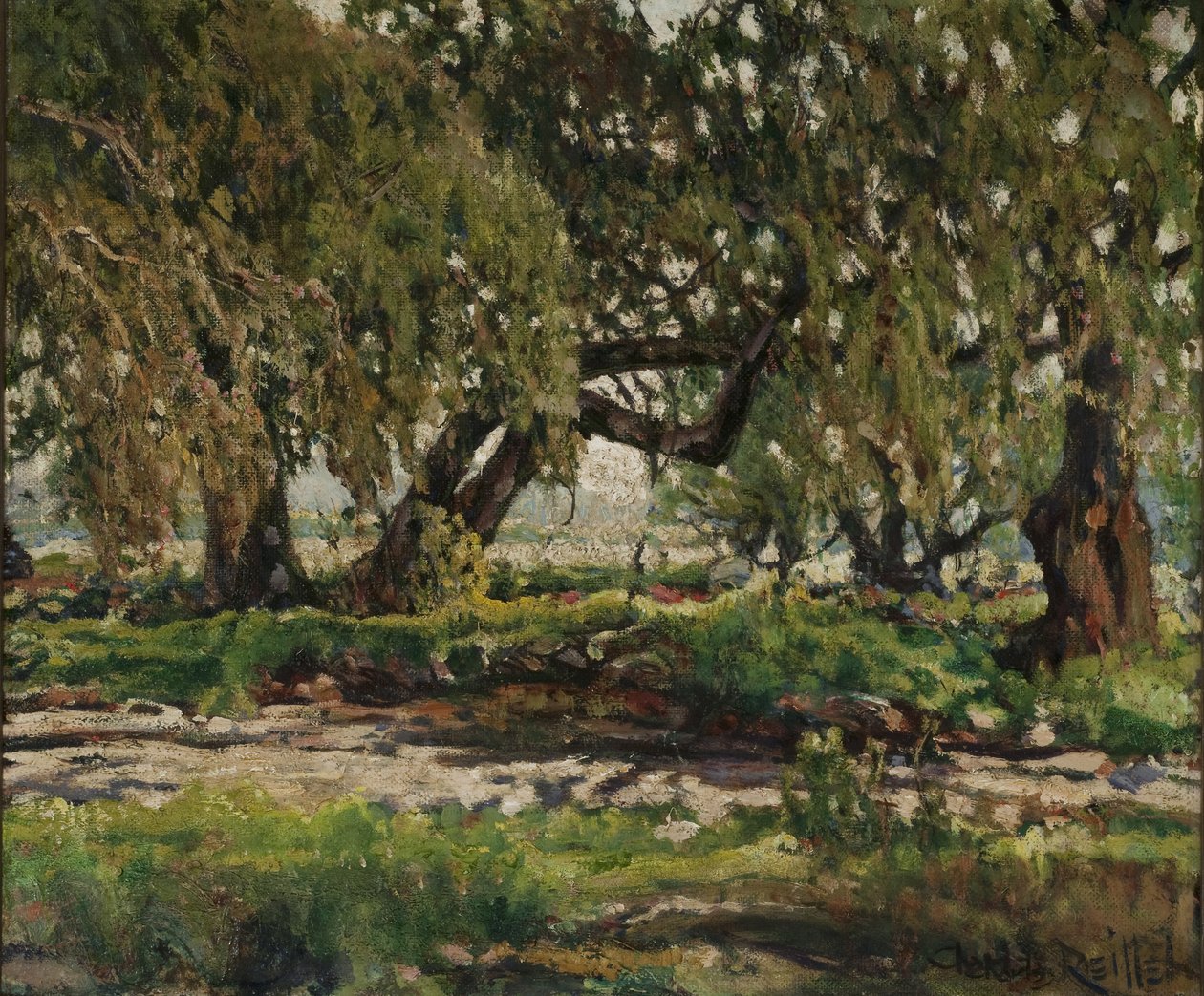Edge of the Oak Grove, 1935 av Charles P. Reiffel