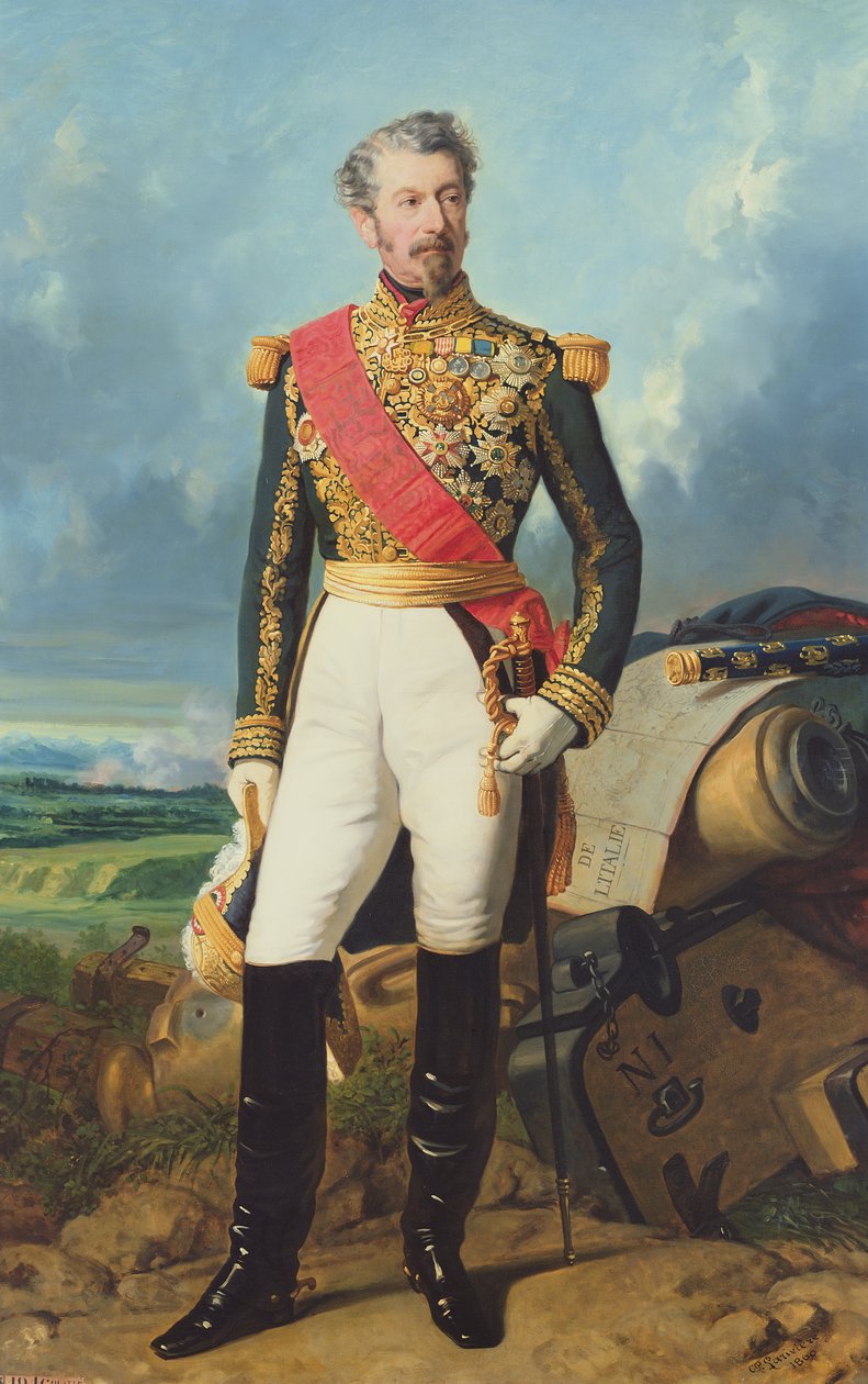 Adolphe Niel (1802-69) 1860 swed av Charles Philippe Lariviere