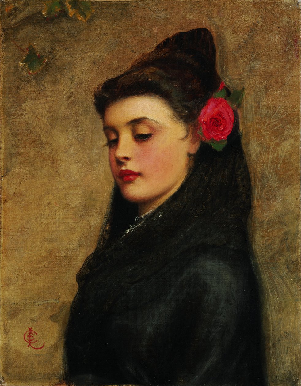 En spansk tjej av Charles Sillem Lidderdale