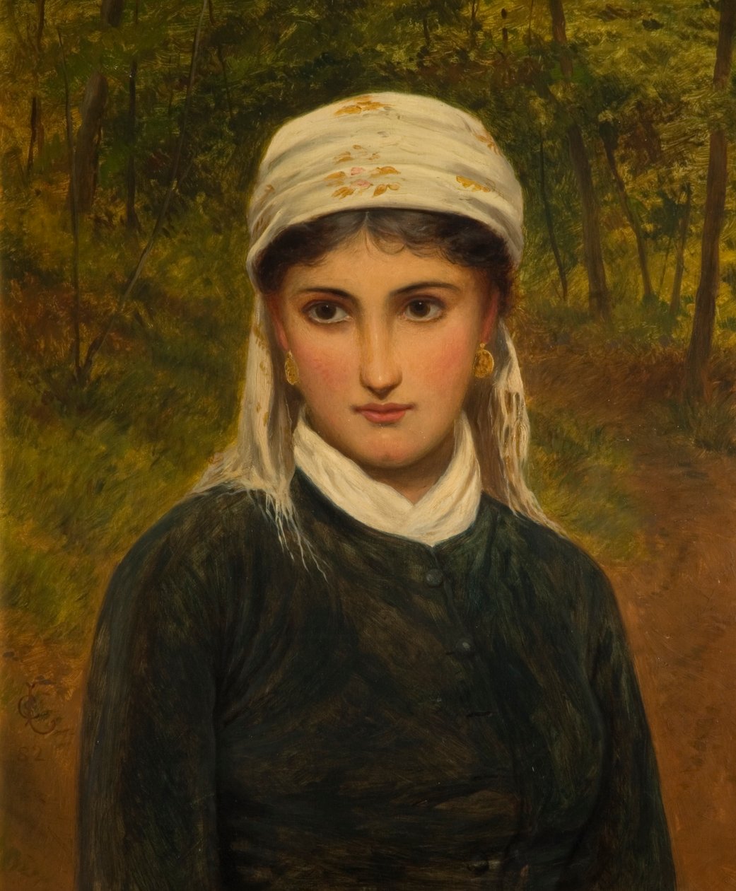 En italiensk dam, 1882 av Charles Sillem Lidderdale